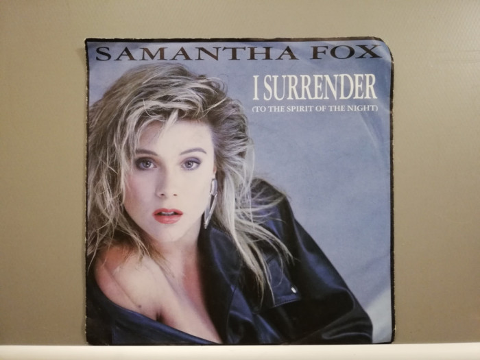 Samantha Fox &ndash; I Surrender (1987/Zomba/RFG) - VINIL/&quot;7 Single/NM