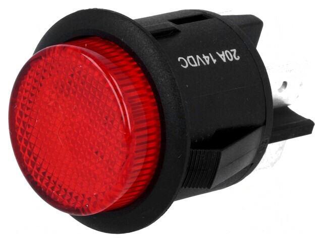 Comutator acționat prin apăsare DPST-NO 20A 12VDC