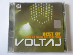 Raritate!CD:Best of Voltaj(Live la sala polivalenta) stare f.buna-Cat Music 2005 foto