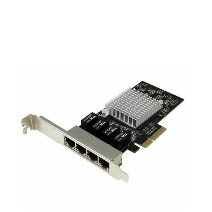 Placa de Retea Quad Port Startech ST4000SPEXI, 4 x Rj-45 10/100/1000Mbps