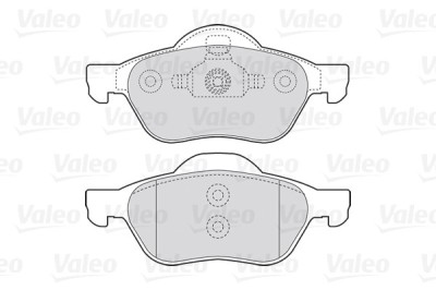 VALEO 301471 FIRST set placute frana disc foto