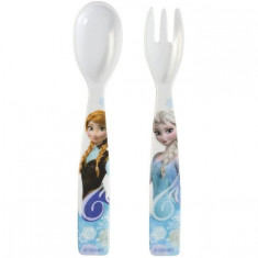 Set lingurita si furculita melamina Frozen Lulabi 9834750 B3502668 foto