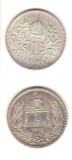 SV * Austria si Ungaria * 1 CORONA / KORONA 1915 * ARGINT .900 +/- AUNC