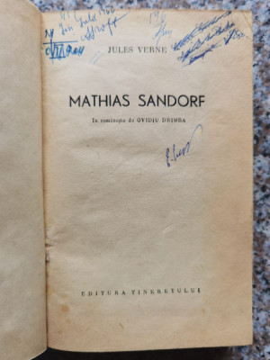 Mathias Sandorf (cartonata) - Jules Verne ,553640 foto