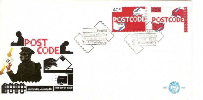 POSTA OLANDA FDC 1978