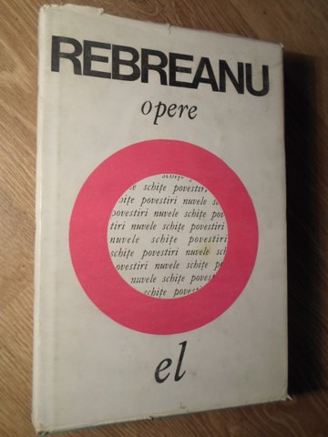 OPERE 1 NUVELE. TEXT ALES SI STABILIT DE NICULAE GHERAN SI NICOLAE LIU-LIVIU REBREANU-234302