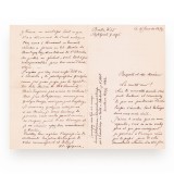 Alexandru Tzigara-Samurcaș, scrisoare pentru Ioan Alexandru (Zizine) Cantacuzino, 11 ianuarie 1894