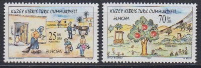 CIPRU TURC 1997 EUROPA CEPT foto