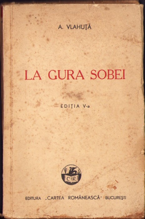HST C3977N La gura sobei de Alexandru Vlahuță 1943