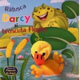 Ratusca Darcy si broscuta Floppy. Carte cu papusa cu deget