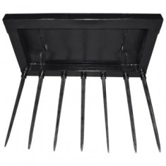 Furca pentru incarcat gunoi si baloti cu 7 tepuse de 800mm