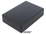 Carcasă universală neagră ABS IP40 125x175x45mm