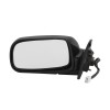 Oglinda exterioara Toyota Corolla (E11) Sedan/Hatchback/Combi/Liftback 1997-12.2001 Partea Stanga Crom Convex Electrica Cu Incalzire, carcasa neagra,