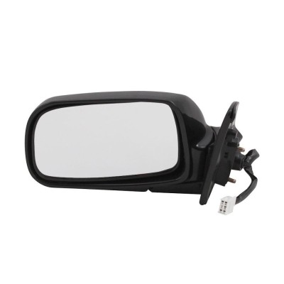 Oglinda exterioara Toyota Corolla (E11) Sedan/Hatchback/Combi/Liftback 1997-12.2001 Partea Stanga Crom Convex Electrica Cu Incalzire, carcasa neagra, foto