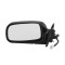 Oglinda exterioara Toyota Corolla (E11) Sedan/Hatchback/Combi/Liftback 1997-12.2001 Partea Stanga Crom Convex Electrica Cu Incalzire, carcasa neagra,