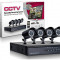 Sistem pentru interior/exterior DVR cu 4 camere