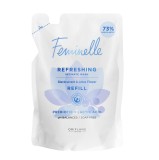 Cumpara ieftin Gel revigorant pentru igiena intimă cu coacăze negre și floare de lotus Feminelle, 300 ml (Oriflame)