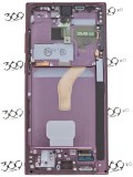 Display Samsung SM-S908 S22 Ultra BURGUNDY SWAP