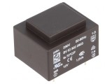 Transformator &icirc;ncapsulat 1VA 230VAC 12V 83mA PCB