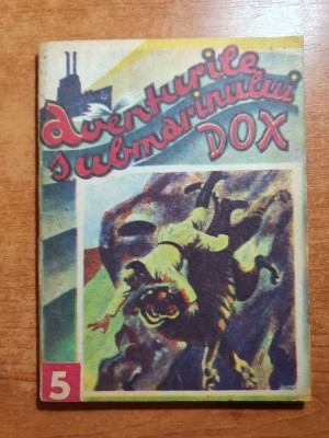 carte pentru copii anii &amp;#039;90 -aventurile submarinului dox,nr 5 foto