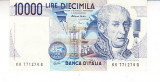 M1 - Bancnota foarte veche - Italia - 10000 lire - 1984