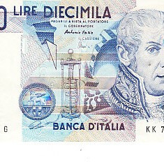 M1 - Bancnota foarte veche - Italia - 10000 lire - 1984