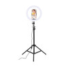 Lampa Circulara eLIVE JY-10, Tip Ring Light 26cm, Trepied 170cm, Stativ Masa