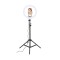 Lampa Circulara eLIVE JY-10, Tip Ring Light 26cm, Trepied 170cm, Stativ Masa