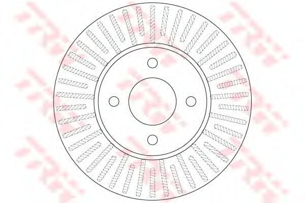 Disc frana NISSAN MICRA IV (K13) (2010 - 2016) TRW DF6430