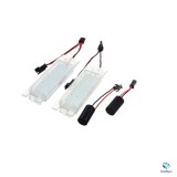 Set 2 Lampi LED Iluminare Numar Opel Astra H J Insignia Corsa C D E Vectra C Tigra Zafira Meriva