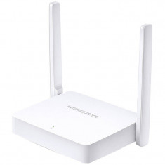 Router wireless MERCUSYS MW301R Single band 2.4 GHz 2 Antene Alb foto