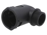 Conectori &icirc;n unghi 90&deg; filet metric exterior poliamidă 6 PMA ALWD-M253