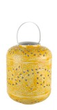Felinar suspendabil metal galben Eleonore &Oslash; 30 cm x 30 cm x 40 h