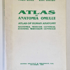 ATLAS DE ANATOMIA OMULUI SISTEMUL NERVOS CENTRAL 1993-VIOREL RANGA , RADU DIMITRIU