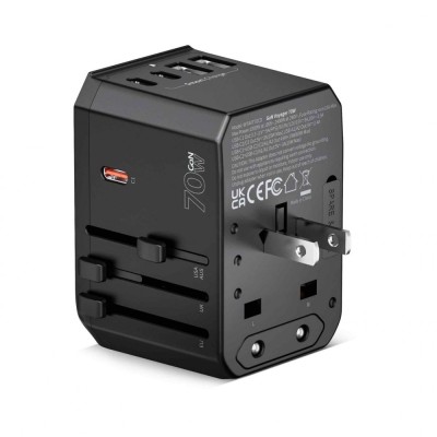 Incarcator/Adaptor de priza universal GaN Voyager 70W PD/PPS foto