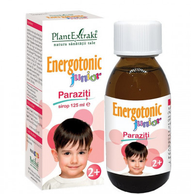 EnergoTonic Junior - Sirop Antiparazitar pentru Copii 125ml foto