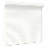 VidaXL Oblon rulant, alb, 160 x 150 cm, aluminiu