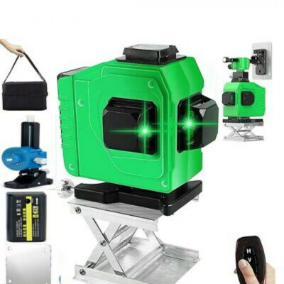 Nivelă laser 3D profesionala cu telecomanda, acumulator reincarcabil foto