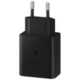 Incarcator Priza Type-C 45W, Cablu USB-C la Type-C - Samsung (EP-T4510XBEGEU) - Black (Blister Packing)