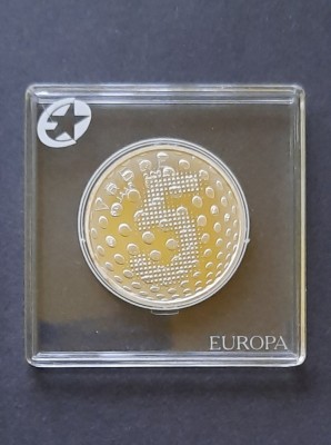 5 Euro - Beatrix &amp;quot;Liberation&amp;quot; 2005, Olanda, Proof - A 3006 foto