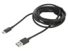 Cablu USB A la USB C 2m 66W negru, Baseus