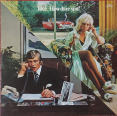 10cc &amp;lrm;&amp;ndash; How Dare You!, LP, Germany, 1976, stare foarte buna (VG) foto