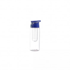Sticla de apa portabila cu infuzor pentru fructe, 800 ml, Gonga® Albastru