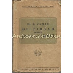 Dictionar Complet Roman-German - Dr. G. Coman