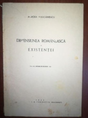 Dimensiunea romaneasca a existentei- Mircea Vulcanescu foto