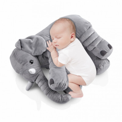 Jucarie din plus BabyJem Elephant Grey foto