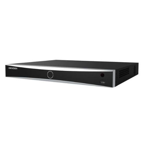 NVR Hikvision 8 canale, 12MP, AcuSense, 2xSata, Compresie H.265+, Latime banda intrare 80 Mbps - DS-7608NXI-K2(D) SafetyGuard Surveillance