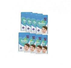 Pachet 8 x Pampers Active Baby nr.6, Small Package, 10 buc foto