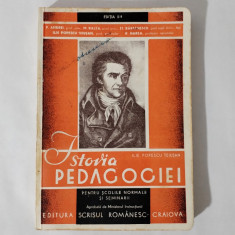 Istoria pedagogiei pentru scolile normale si seminarii, editia a II-a, 1927
