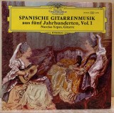 Narciso Yepes - Spanische Gitarrenmusik aus fünf Jahrhunderten, Vol. 1 - Vinil LP Deutsche Grammophon Germany